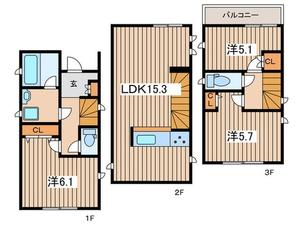 Kolet登戸#１０の物件間取画像